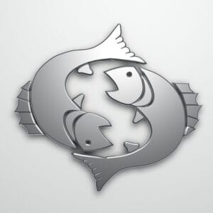 Асцендент Риби: Магията на океана, която докосва душите. Илюстрация на океан с луна, символизираща чувствителността и мечтателността на Рибите.