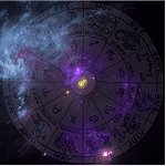 Илюстрация на Първия дом в астрологията – символично представяне на идентичността, личността и първите впечатления.