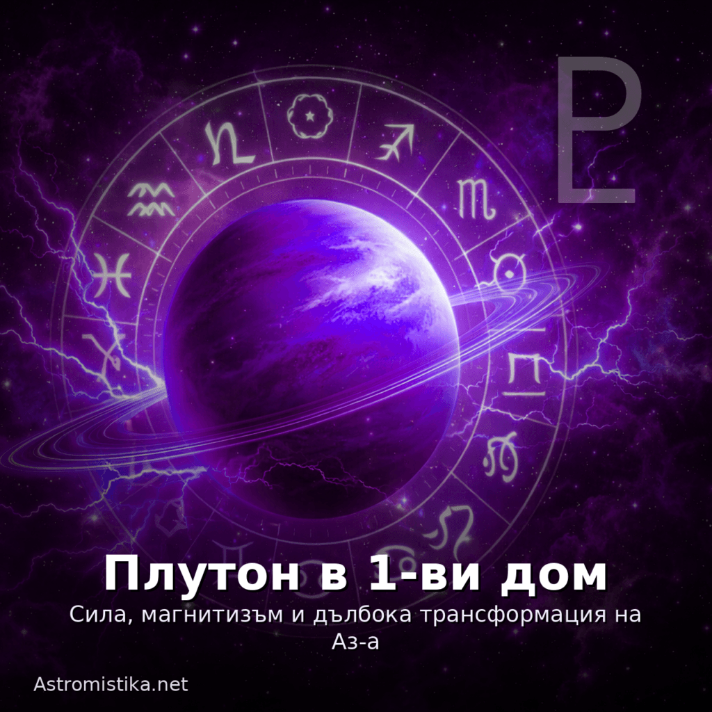 Плутон в първи дом – магнетизъм, сила и дълбока трансформация