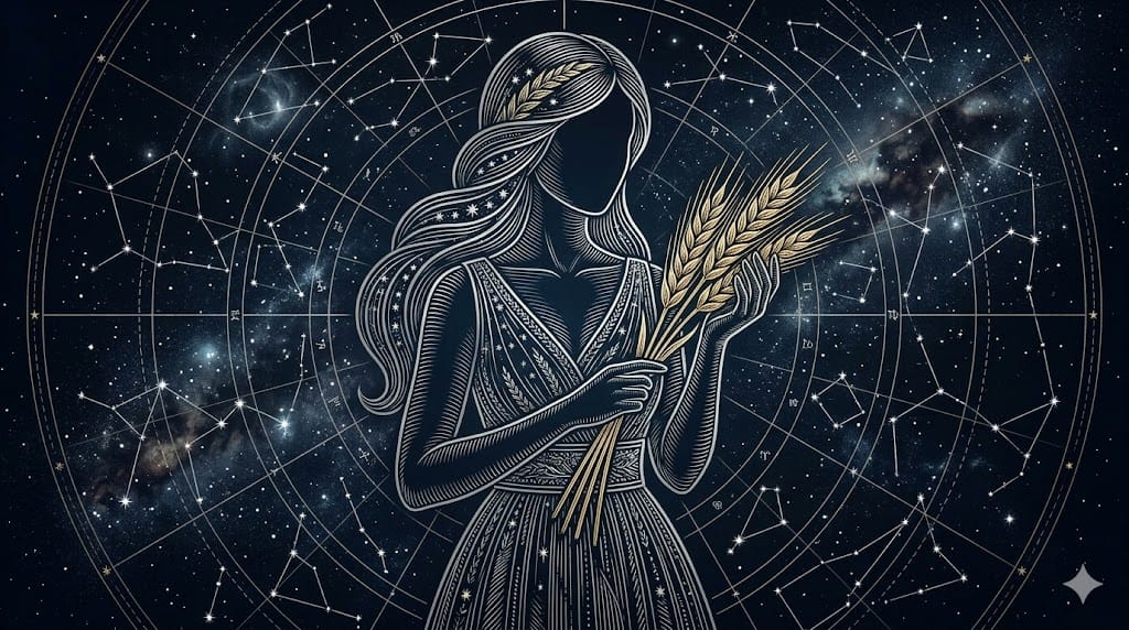 Известни личности от зодия Дева – символична визия за Virgo, прецизност и сила на детайла.