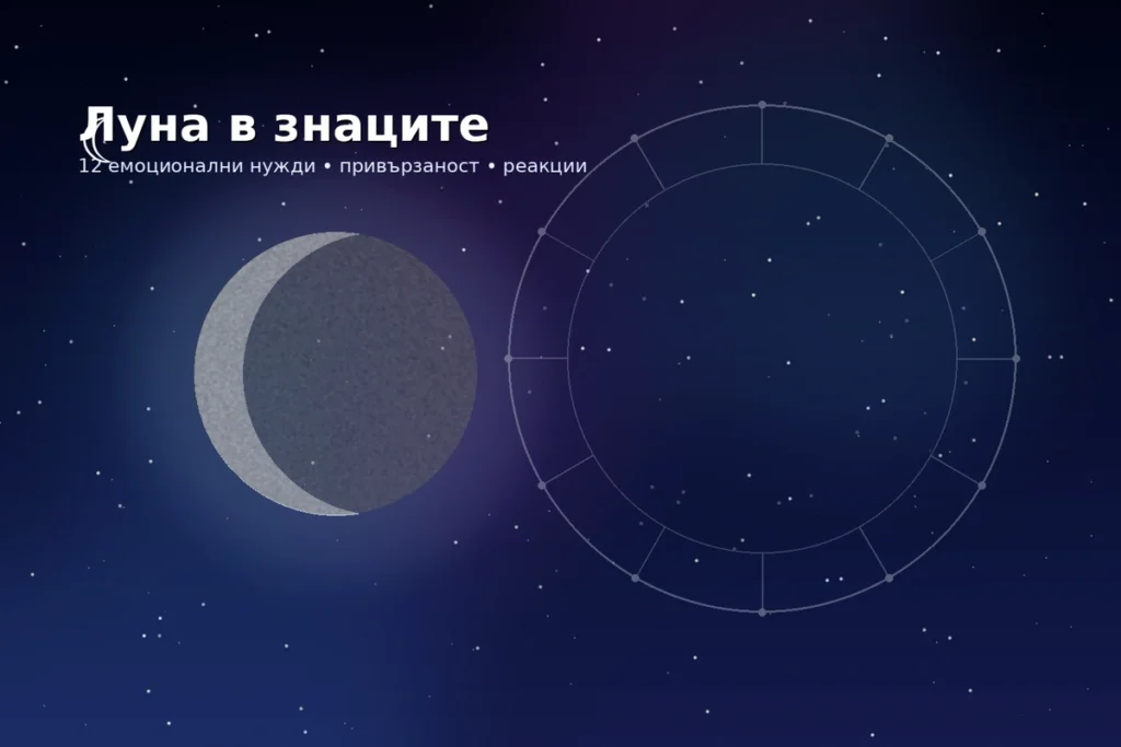 Луна в знаците – 12 емоционални нужди, привързаност и реакции
